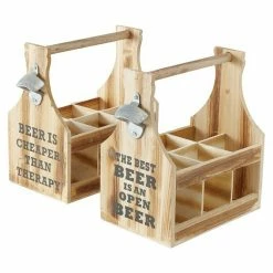 BAUHAUS Flaschenträger Larry L X B X H: 17 X 26 X 29 Cm, 2 Stk.