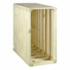 BAUHAUS HolzZollhaus Holzkiste A 1/4 32 X 17,5 X 35 Cm, Gehobelt, Natur