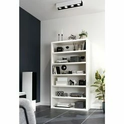 BAUHAUS Regalux Regal Elias L X B X H: 39 X 100 X 180 Cm, Weiß, Anzahl Böden: 7 Stk. -Regale Verkaufsladen 12 460