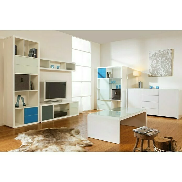 BAUHAUS Phönix Atlanta Container L X B X H: 38 X 34 X 34 Cm, Weiß, Anzahl Schubladen: 2 Stk. 2 BAUHAUS Phönix Atlanta Container L X B X H: 38 X 34 X 34 Cm, Weiß, Anzahl Schubladen: 2 Stk. – Bild 2