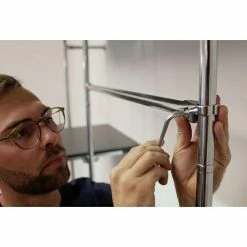 BAUHAUS Easy Connect Kleiderstangen-Set Passend Für: Easy Connect Regalsystem, 1.100 Mm -Regale Verkaufsladen 12 550