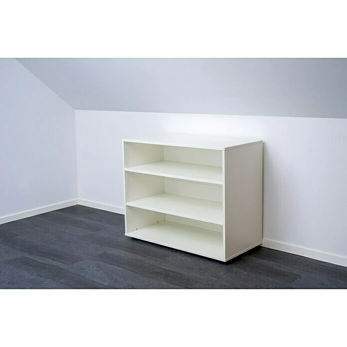 BAUHAUS Room Plaza Easy Doing Regal 1.000 X 500 Mm X 801 Mm, Weiß 1 BAUHAUS Room Plaza Easy Doing Regal 1.000 X 500 Mm X 801 Mm, Weiß