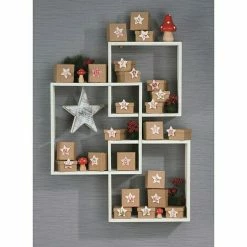 BAUHAUS Rahmen-Set Design-Rahmen 3 Stk., Holz, Quadratisch -Regale Verkaufsladen 12 577