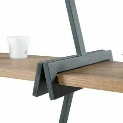 BAUHAUS Phönix Regal Babylon L X B X H: 30 X 120 X 134 Cm, Eiche, Traglast: 10 Kg/Boden -Regale Verkaufsladen 12 587