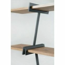 BAUHAUS Phönix Regal Babylon L X B X H: 30 X 120 X 134 Cm, Eiche, Traglast: 10 Kg/Boden -Regale Verkaufsladen 12 588