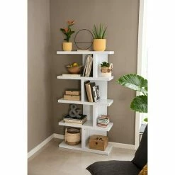 BAUHAUS Phönix Regal Lloret L X B X H: 29 X 80 X 150 Cm, Weiß -Regale Verkaufsladen 12 591