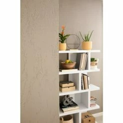 BAUHAUS Phönix Regal Lloret L X B X H: 29 X 80 X 150 Cm, Weiß -Regale Verkaufsladen 12 594