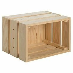 BAUHAUS Astigarraga Home Box Holzkiste L X B X H: 28 X 38,4 X 25,6 Cm, Kiefernholz