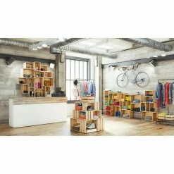 BAUHAUS Astigarraga Home Box Holzkiste L X B X H: 28 X 38,4 X 25,6 Cm, Kiefernholz -Regale Verkaufsladen 12 599