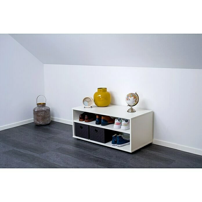 BAUHAUS Room Plaza Easy Doing Regal 1.000 X 500 Mm X 421 Mm, Weiß 2 BAUHAUS Room Plaza Easy Doing Regal 1.000 X 500 Mm X 421 Mm, Weiß – Bild 2