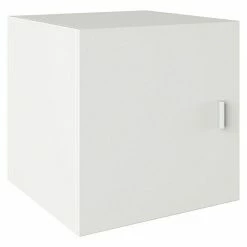 BAUHAUS Phönix Fortuna Container L X B X H: 33,4 X 34,1 X 34,1 Cm, Weiß, Passend Für: Phönix Regale Fortuna