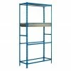 BAUHAUS Simonrack Simongarage Metall-Reifenregal Box Plus L X B X H: 40 X 100 X 200 Cm, Traglast: 200 Kg/Boden, Anzahl Böden: 4 Stk., Stecken, Blau
