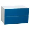 BAUHAUS Phönix Atlanta Container L X B X H: 38 X 55 X 34 Cm, Blau, Anzahl Schubladen: 2 Stk.