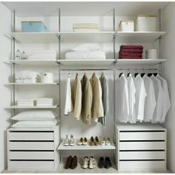 BAUHAUS Easy Connect Regalsystem-Anbaumodul Geeignet Für: 3 Regalböden, Individuell Anpassbar -Regale Verkaufsladen 12 712