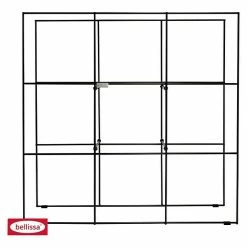 BAUHAUS Bellissa Regalsystem Filo 3x3 87 X 31 X 87 Cm -Regale Verkaufsladen 12 724