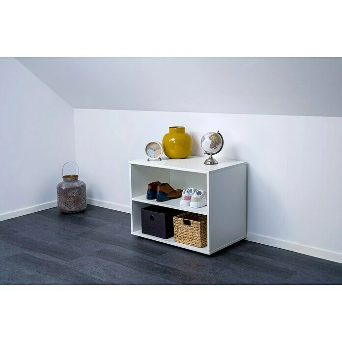 BAUHAUS Room Plaza Easy Doing Regal 800 X 500 Mm X 611 Mm, Weiß 2 BAUHAUS Room Plaza Easy Doing Regal 800 X 500 Mm X 611 Mm, Weiß – Bild 2