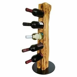 BAUHAUS Wood & Wishes Weinregal Premium Höhe: 78 Cm, Anzahl Flaschen: 5 Stk., Holz, Kiefer