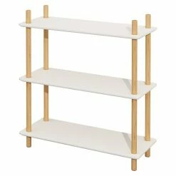 BAUHAUS Scan Trend Regal L X B X H: 26 X 76 X 77,5 Cm, Weiß