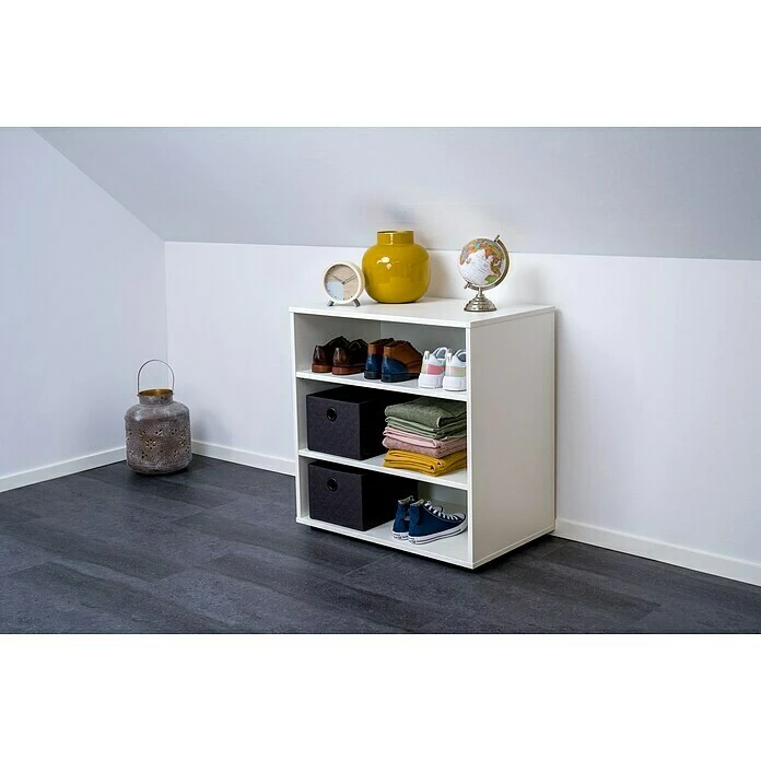 BAUHAUS Room Plaza Easy Doing Regal 800 X 500 Mm X 801 Mm, Weiß 2 BAUHAUS Room Plaza Easy Doing Regal 800 X 500 Mm X 801 Mm, Weiß – Bild 2