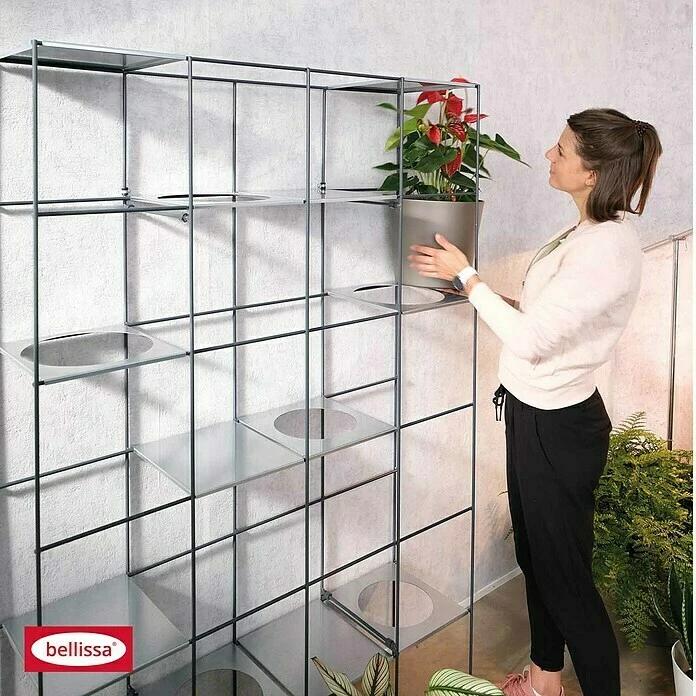 BAUHAUS Bellissa Fachboden Filo 250 L X B: 27 X 30 Cm, Silber 3 BAUHAUS Bellissa Fachboden Filo 250 L X B: 27 X 30 Cm, Silber – Bild 3