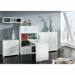 BAUHAUS Phönix Atlanta Regal L X B X H: 38 X 99,8 X 151 Cm, Weiß -Regale Verkaufsladen 12 820