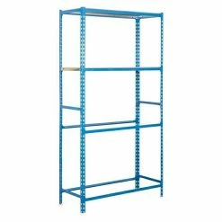 BAUHAUS Simonrack Simongarage Metall-Reifenregal Mega Plus L X B X H: 40 X 120 X 200 Cm, Traglast: 200 Kg/Boden, Anzahl Böden: 4, Stecken, Blau