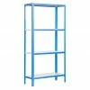 BAUHAUS Simonrack Homeclick Metallregal Mini L X B X H: 40 X 80 X 160 Cm, Traglast: 150 Kg/Boden, Anzahl Böden: 4 Stk., Blau
