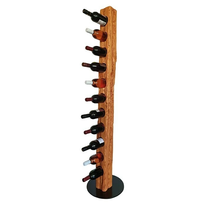 BAUHAUS Wood & Wishes Weinregal Premium Höhe: 158 Cm, Anzahl Flaschen: 11 Stk., Holz, Mahagoni 1 BAUHAUS Wood & Wishes Weinregal Premium Höhe: 158 Cm, Anzahl Flaschen: 11 Stk., Holz, Mahagoni