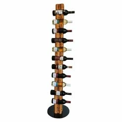 BAUHAUS Wood & Wishes Weinregal Premium Seitlich Höhe: 158 Mm, Anzahl Flaschen: 11 Stk., Holz, Teak -Regale Verkaufsladen 12 890