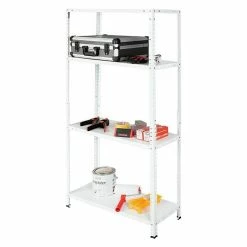 BAUHAUS Regalux Metallregal Höhe: 150 Cm, Traglast: 50 Kg/Boden -Regale Verkaufsladen 12 9