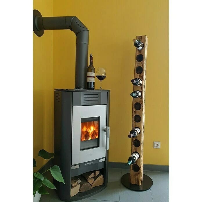 BAUHAUS Wood & Wishes Weinregal Premium Höhe: 158 Cm, Anzahl Flaschen: 11 Stk., Holz, Nussbaum 6 BAUHAUS Wood & Wishes Weinregal Premium Höhe: 158 Cm, Anzahl Flaschen: 11 Stk., Holz, Nussbaum – Bild 6