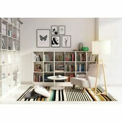 BAUHAUS Astigarraga Dinamic Holzregal L X B X H: 33 X 70,8 X 105,4 Cm, Holz -Regale Verkaufsladen 12 95