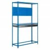BAUHAUS Simonrack Simonracing Metall-Reifenregal Box Plus L X B X H: 40 X 100 X 200 Cm, Traglast: 200 Kg/Boden, Anzahl Böden: 3 Stk., Blau