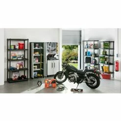 BAUHAUS Regalux Kunststoffregal XL 40 X 120 X 187 Cm, Traglast: 70 Kg/Boden -Regale Verkaufsladen 12 985